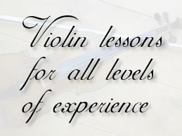 Sarah Whittingham violin tuition Staffordshire